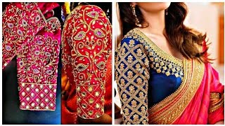 Latest Maggam Work Blouse Designs