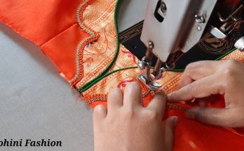 paithani saree blouse back neck designs cutting and stitching