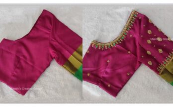 aari work blouse designs, Blouse designs, blousedesigns.co.in, Maggam work blouse designs, patch work blouse designs, ready made blouse with maggam work designs