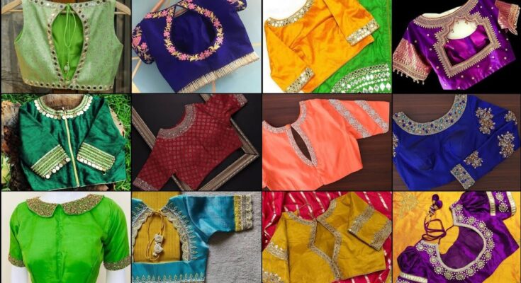 2021 blouse back neck designs, Blouse designs, designer back neck b, designer back neck blouse, designer back neck blouse designs, designer back neck blouses, designer patch work blouse designs, latest designer back neck blouse designs, latest designer blouse designs, paithani saree blouse designs back neck