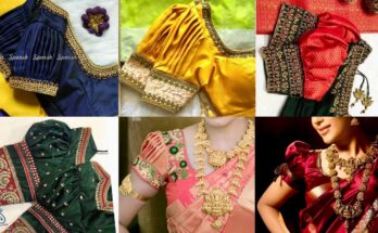 20 Latest Puff Sleeves Blouse Designs