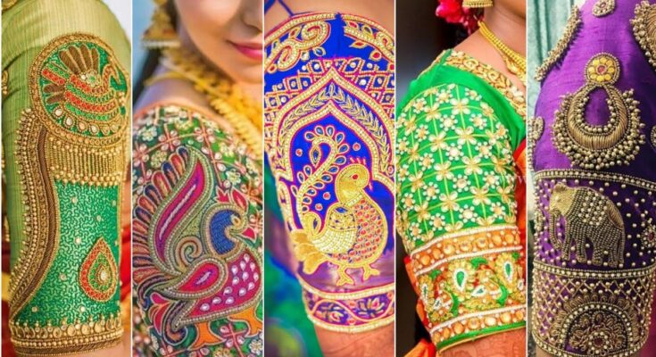 Maggam work blouse designs