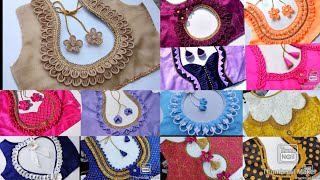 back neck designs for blouse designs, Blouse designs, blouse making, blouse stitching, cutting and stitching, cutting and stitching blouse designs, design blouse making, design blouse tailoring tutorial, patchwork blouse designs