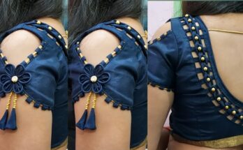 Beautiful latest sleeve blouse design easy method cutting and stitching, Blouse sleeves design, cutting and stitching, sleeve blouse design