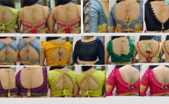 latest patch work blouse designs