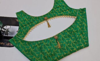 boat neck blouse designs